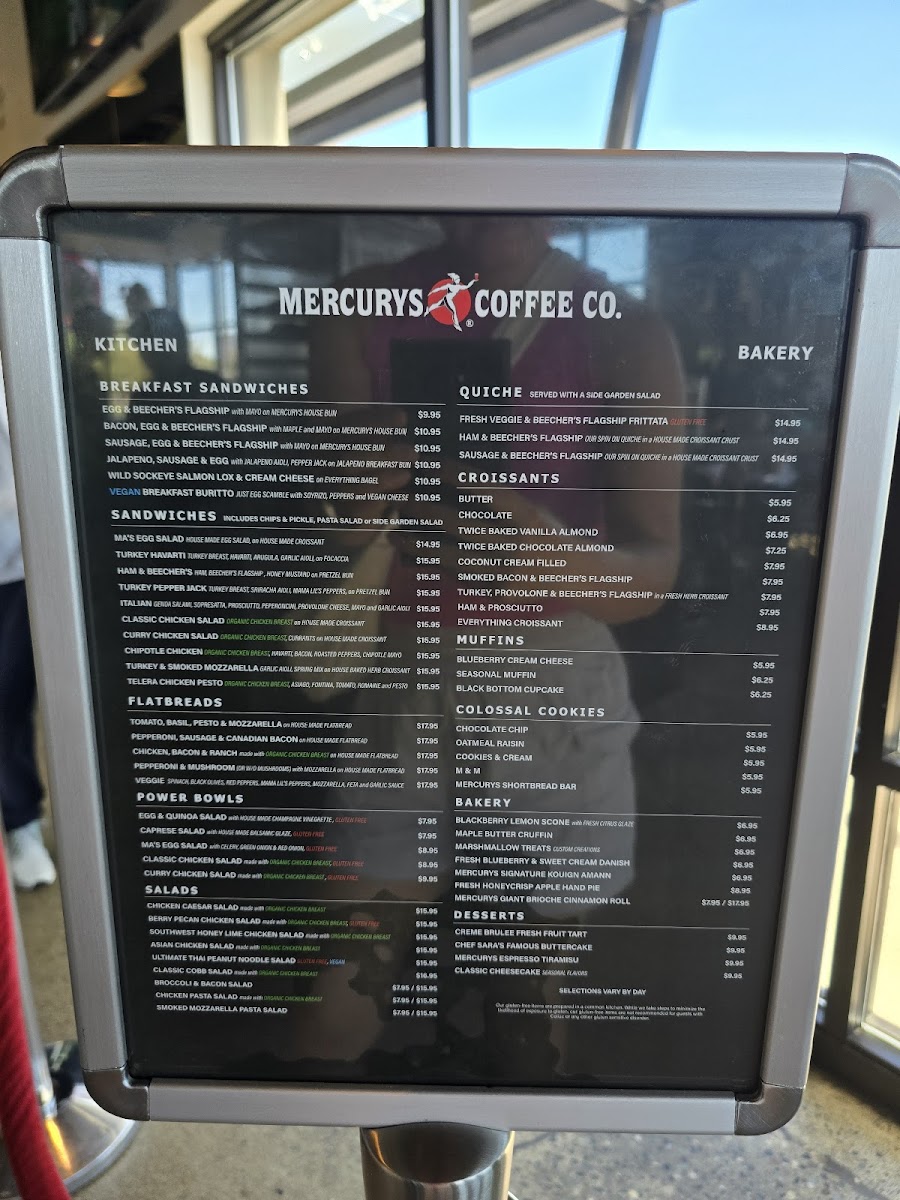 Mercurys Coffee Co. Menu - Image 4